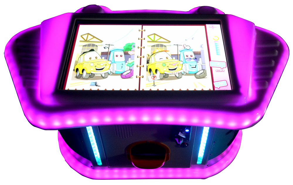 22_ kids touchable screen arcade game machine